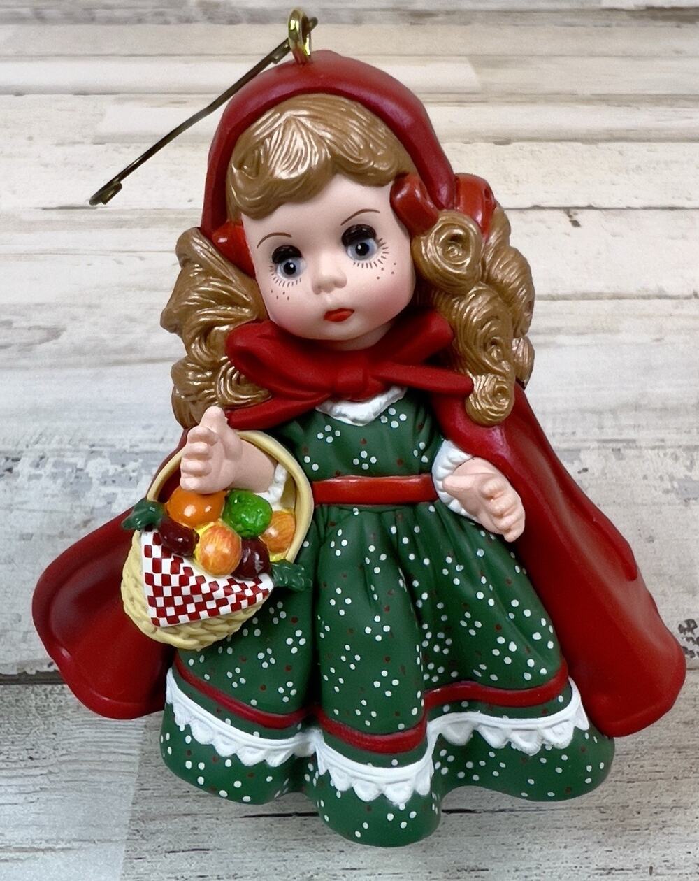 Hallmark 1997 Little Red Riding Hood Ornament Madame Alexander Series 2 Keepsake